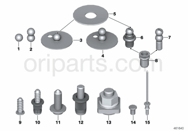Coarse-threaded bolt